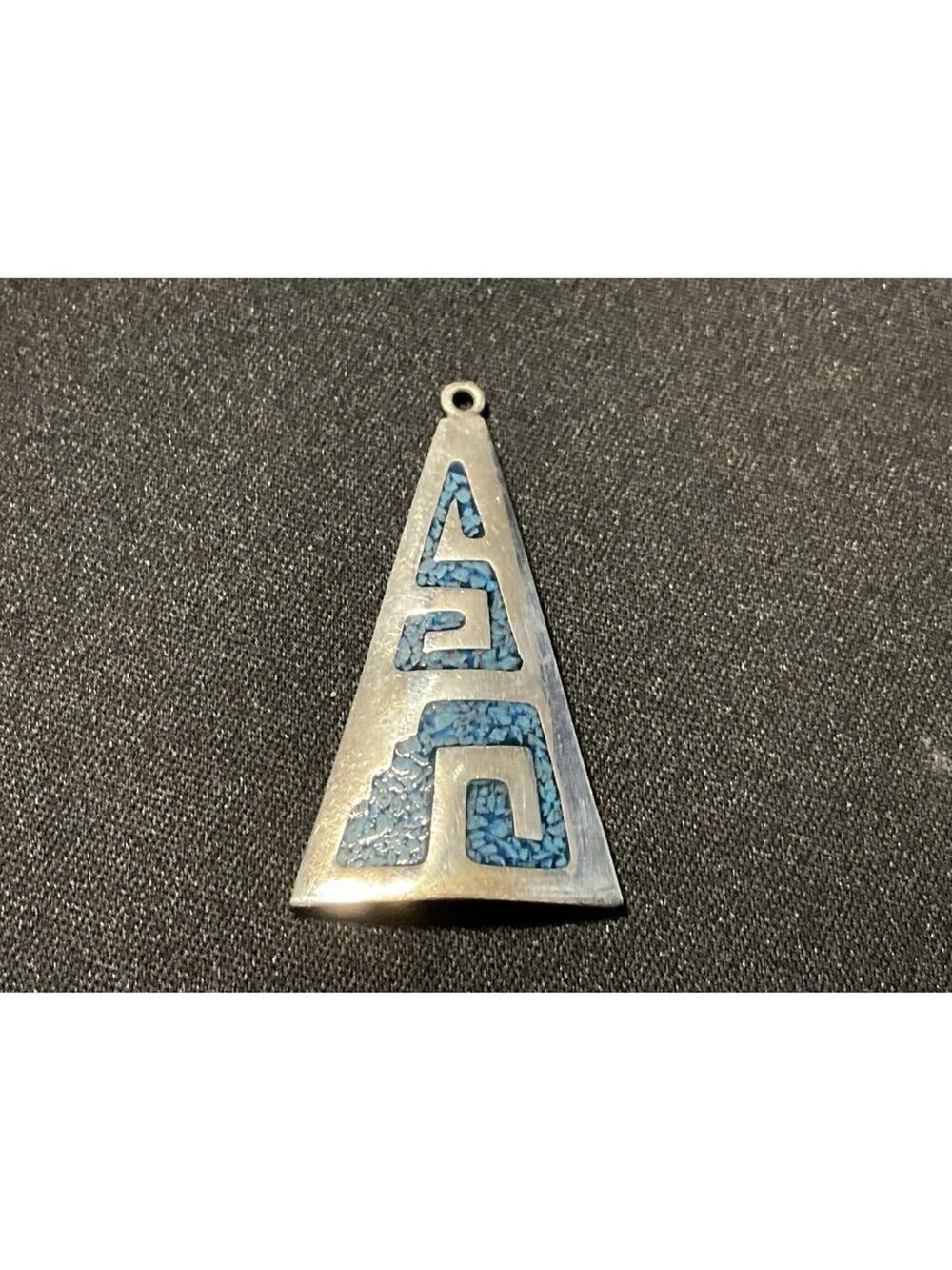 Taxco 925 Pendant Reconstituted Turquoise